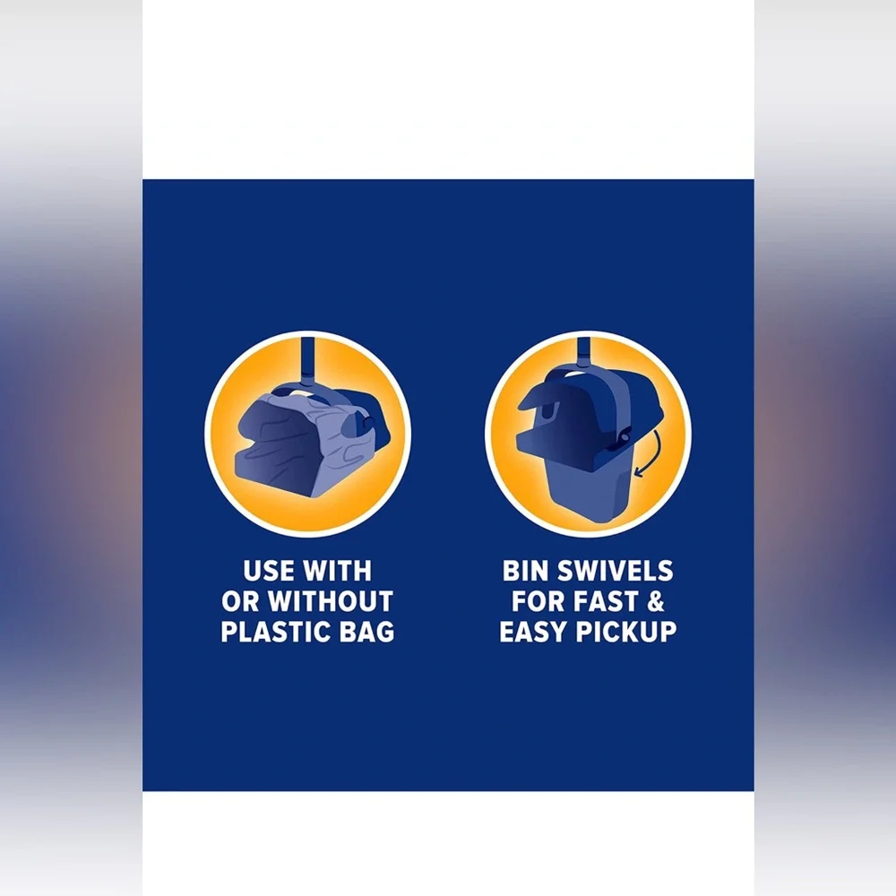 Arm & Hammer Swivel Bin & Rake Pooper Scooper Waste Management System